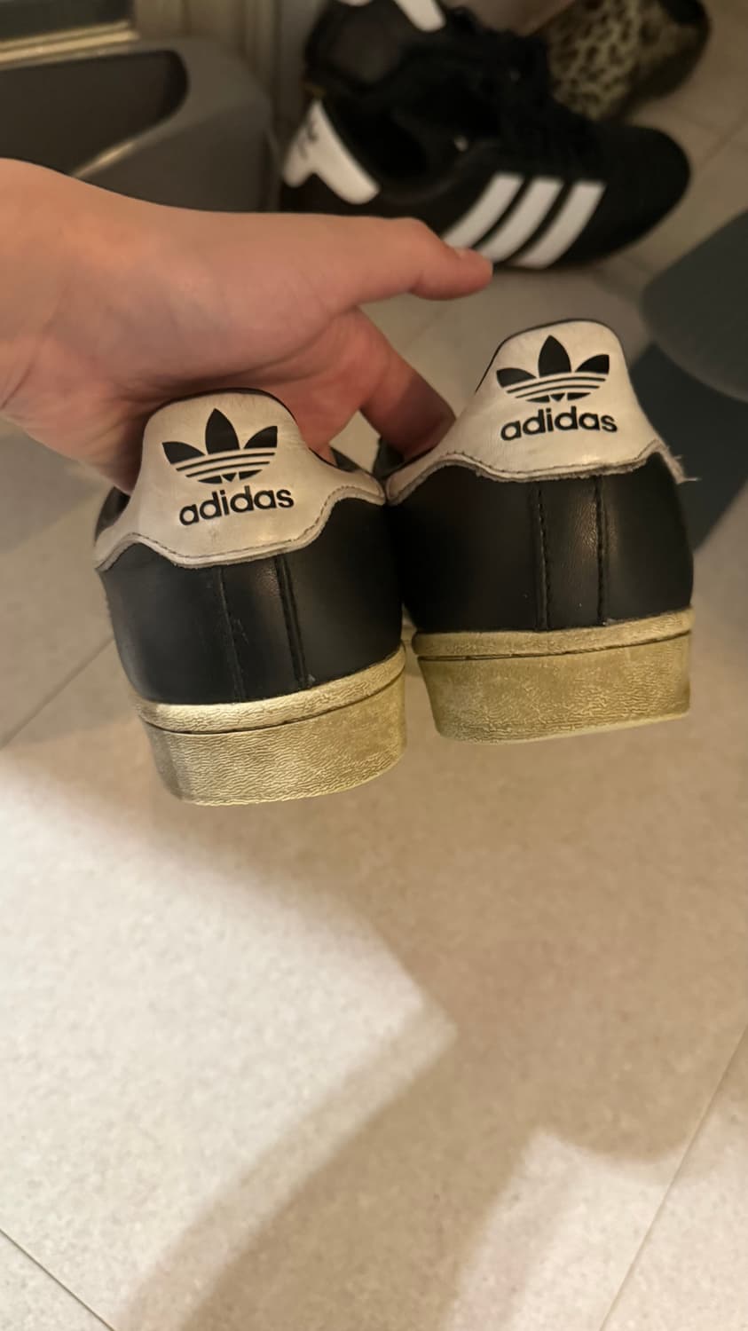 아디다스 슈퍼스타 블랙 240-245 상품이미지2