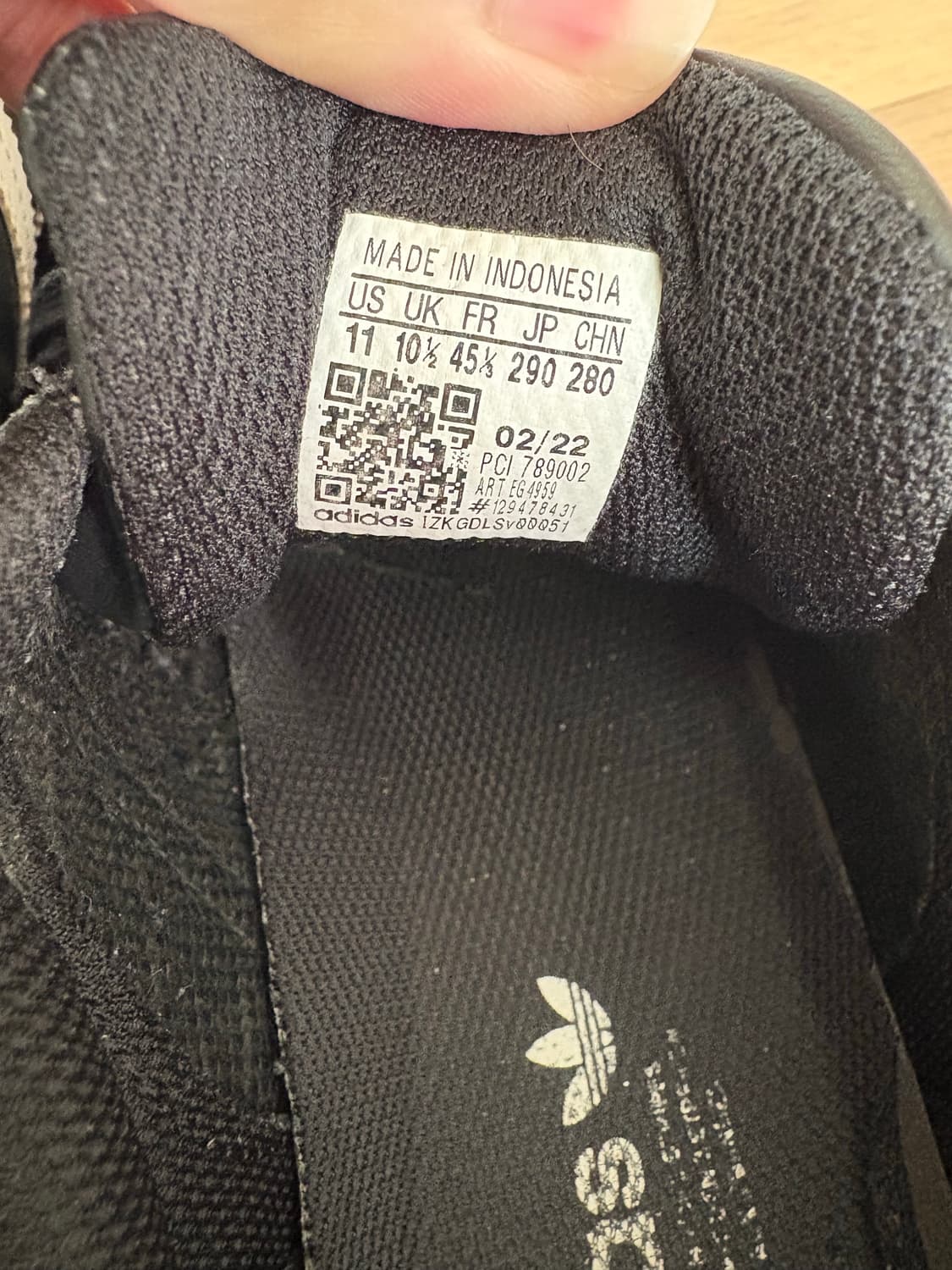 아디다스 슈퍼스타 검정 상품이미지5