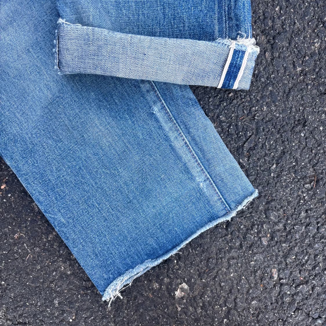 일본 치말라 셀비지 데님 팬츠 상품이미지8