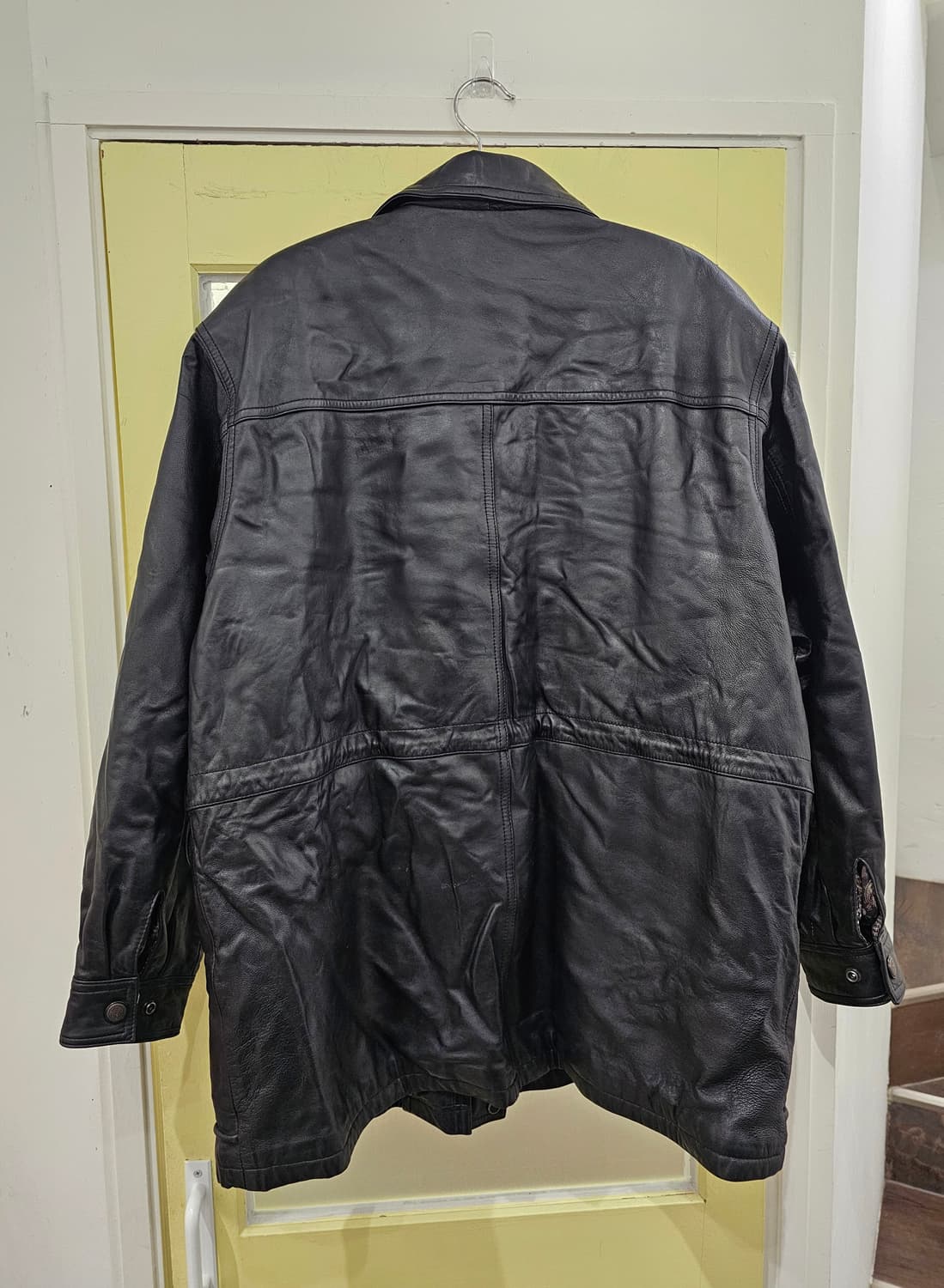 SK Leather 블랙 램스킨 필드자켓 상품이미지6