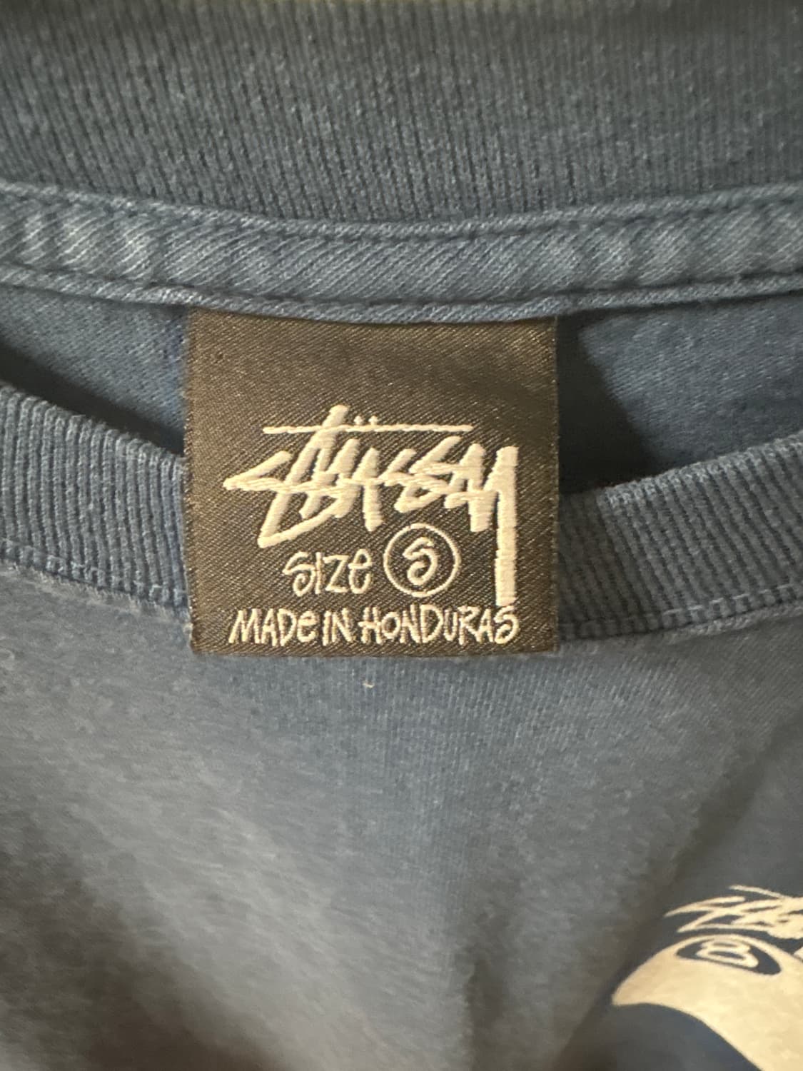 Stussy 8 Ball Pigment Dyed T-Shirt Navy 상품이미지5
