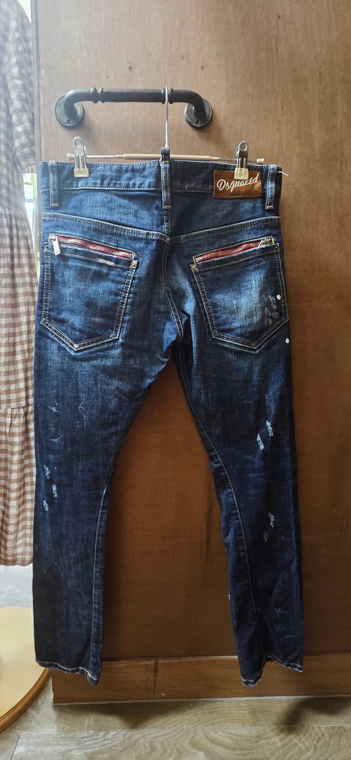 44)29인치  DSQUARED2 디스퀘어드 루키11 슬림핏 남성청바지 상품이미지3