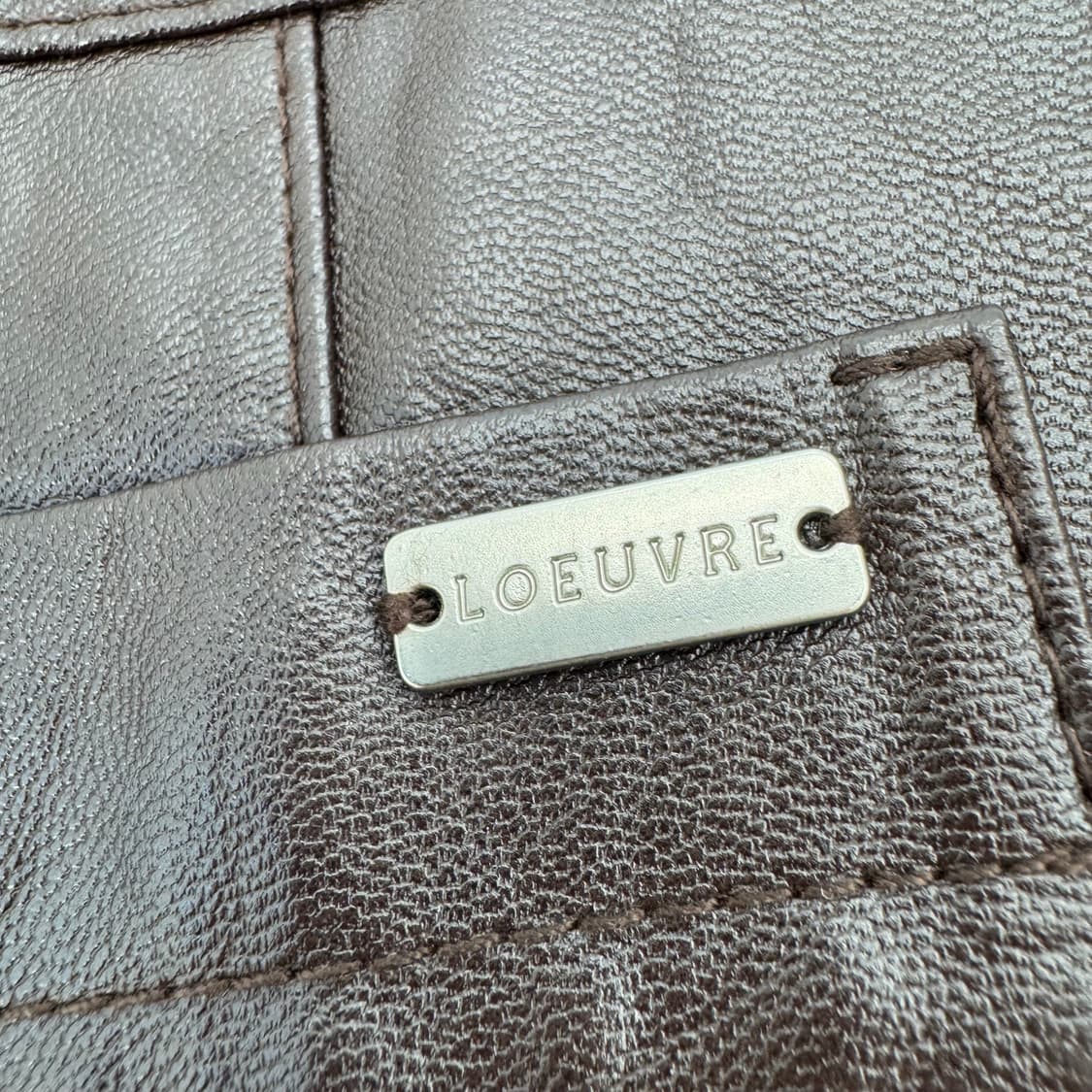 루에브르 가죽 자켓  상품이미지4