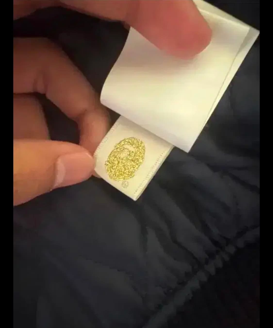 베이프 스타 바시티자켓 팔아요(휘기매물) 상품이미지4