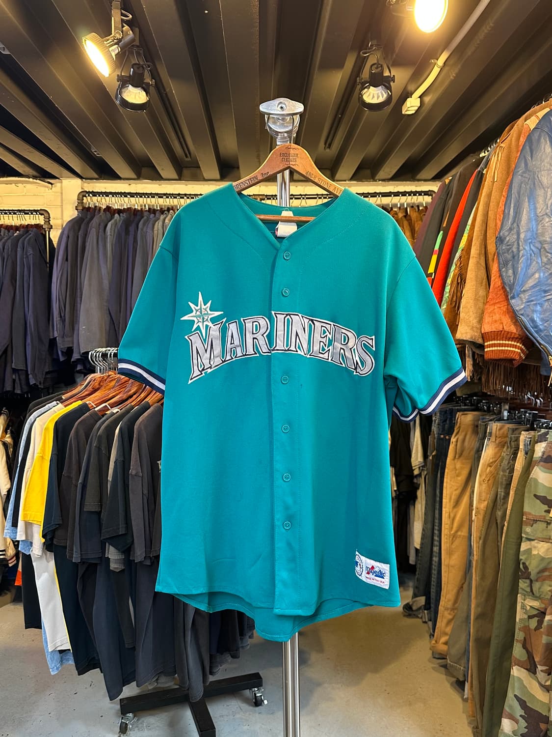 90s 마제스틱 메이저리그 베이스볼 Mariners 베이볼 져지 상품이미지1