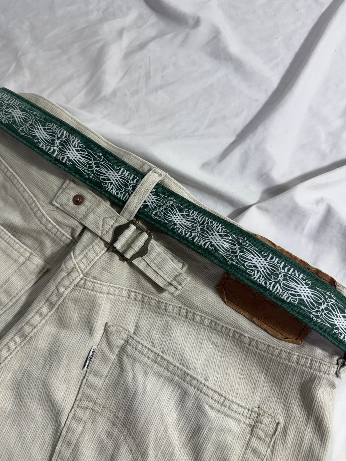 빈티지 트라이벌 캔버스 벨트 상품이미지3