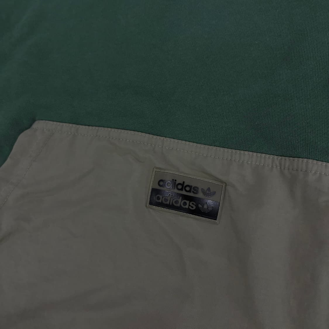 아디다스 그린/베이지 후드티  상품이미지2