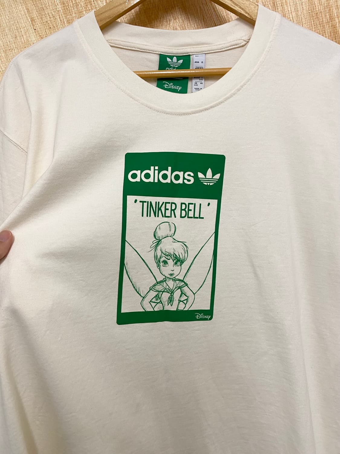 ADIDAS x DISNEY tinkerbell t-shirt 팅커벨 티 상품이미지4