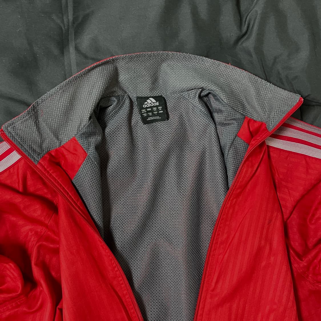 희귀) 아디다스 재팬 바람막이 자켓 (Red) L 상품이미지2