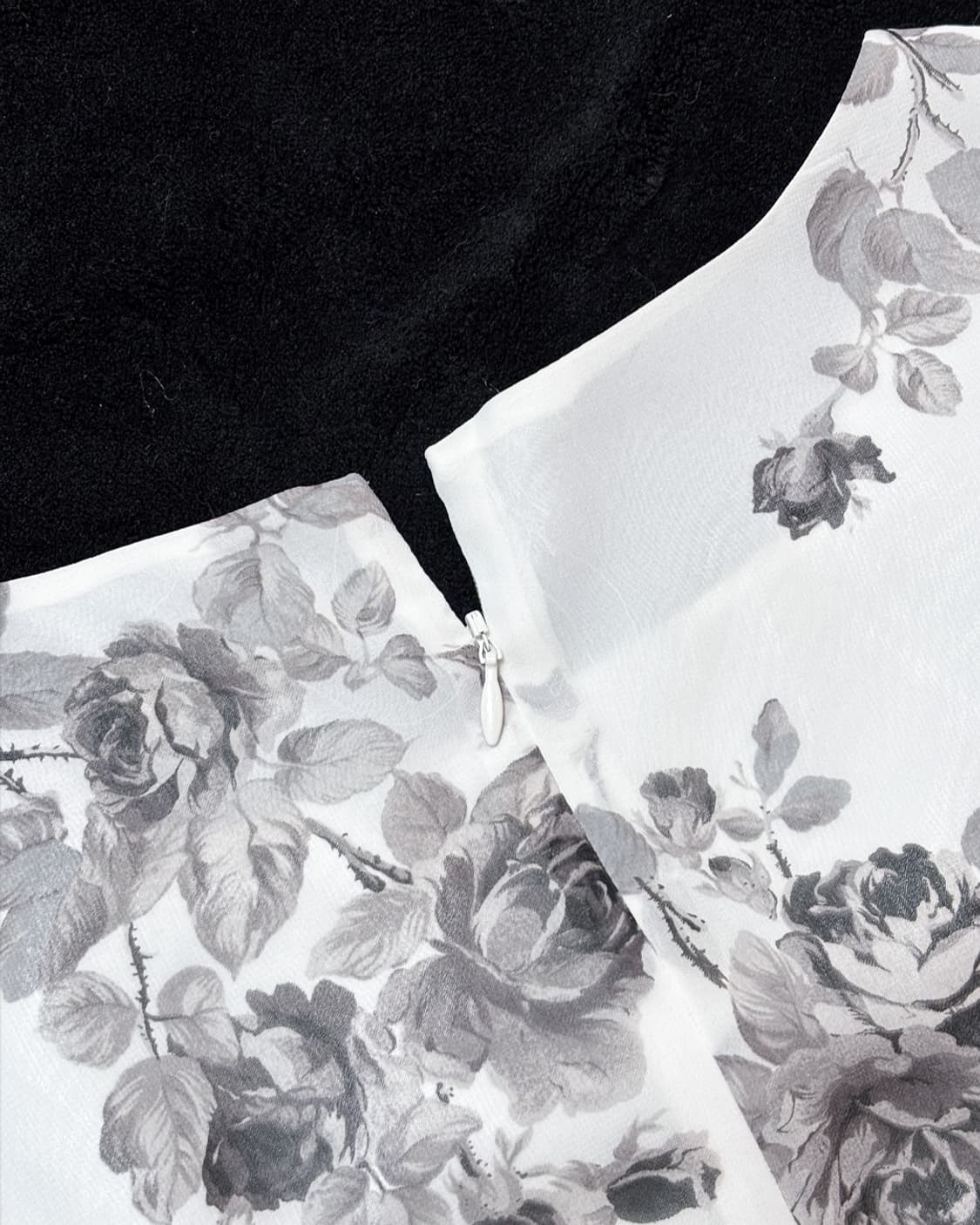 일본빈티지 WITWAY 플라워 원피스 상품이미지4