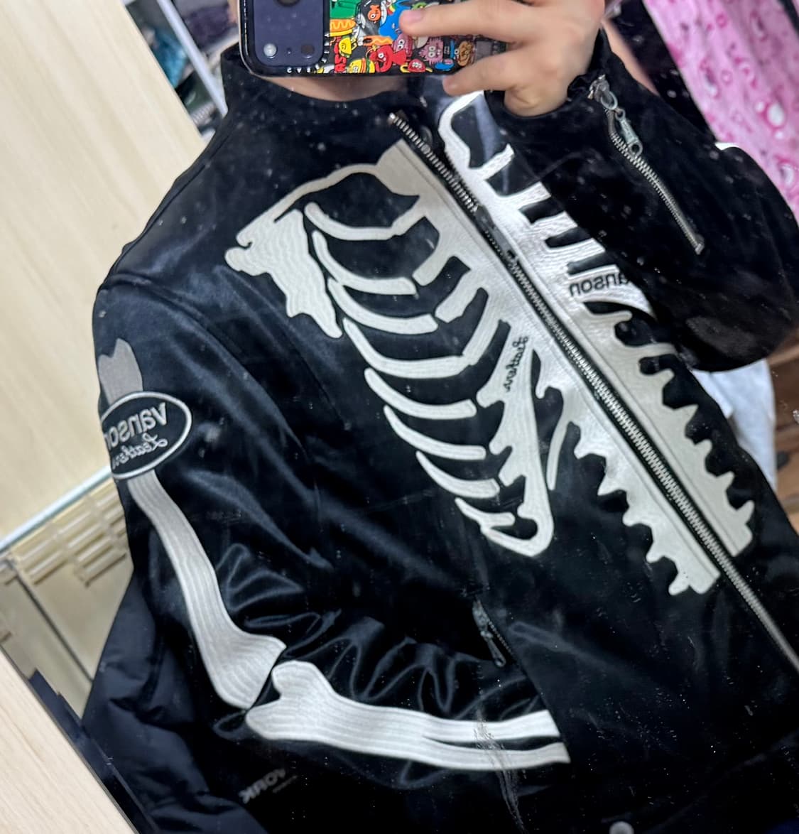 밴슨 라이더 자켓 상품이미지2