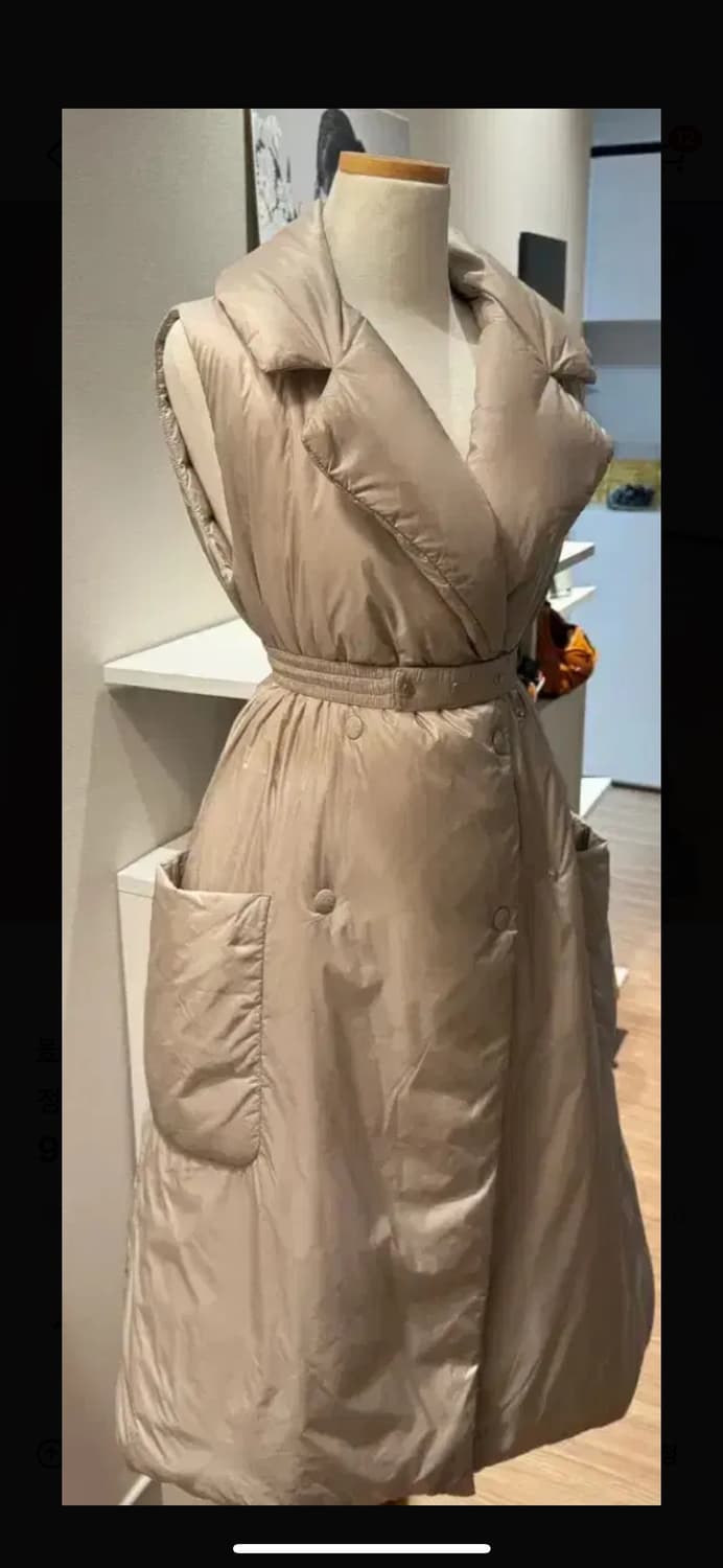 몽클레어 세이블 슬리브리스 패딩 00 상품이미지1