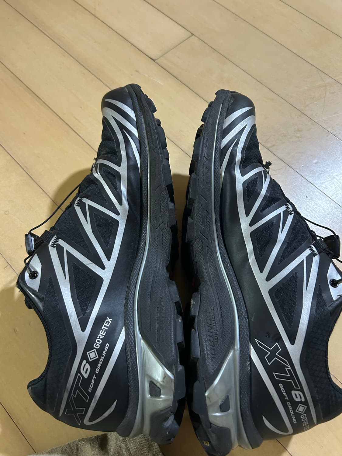 280)살로몬 xt-6 고어텍스 블랙 실버 상품이미지3