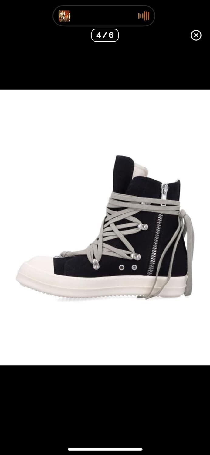 25fw 릭오웬스 메가레이스 다크쉐도우 라몬즈 42사이즈 상품이미지3