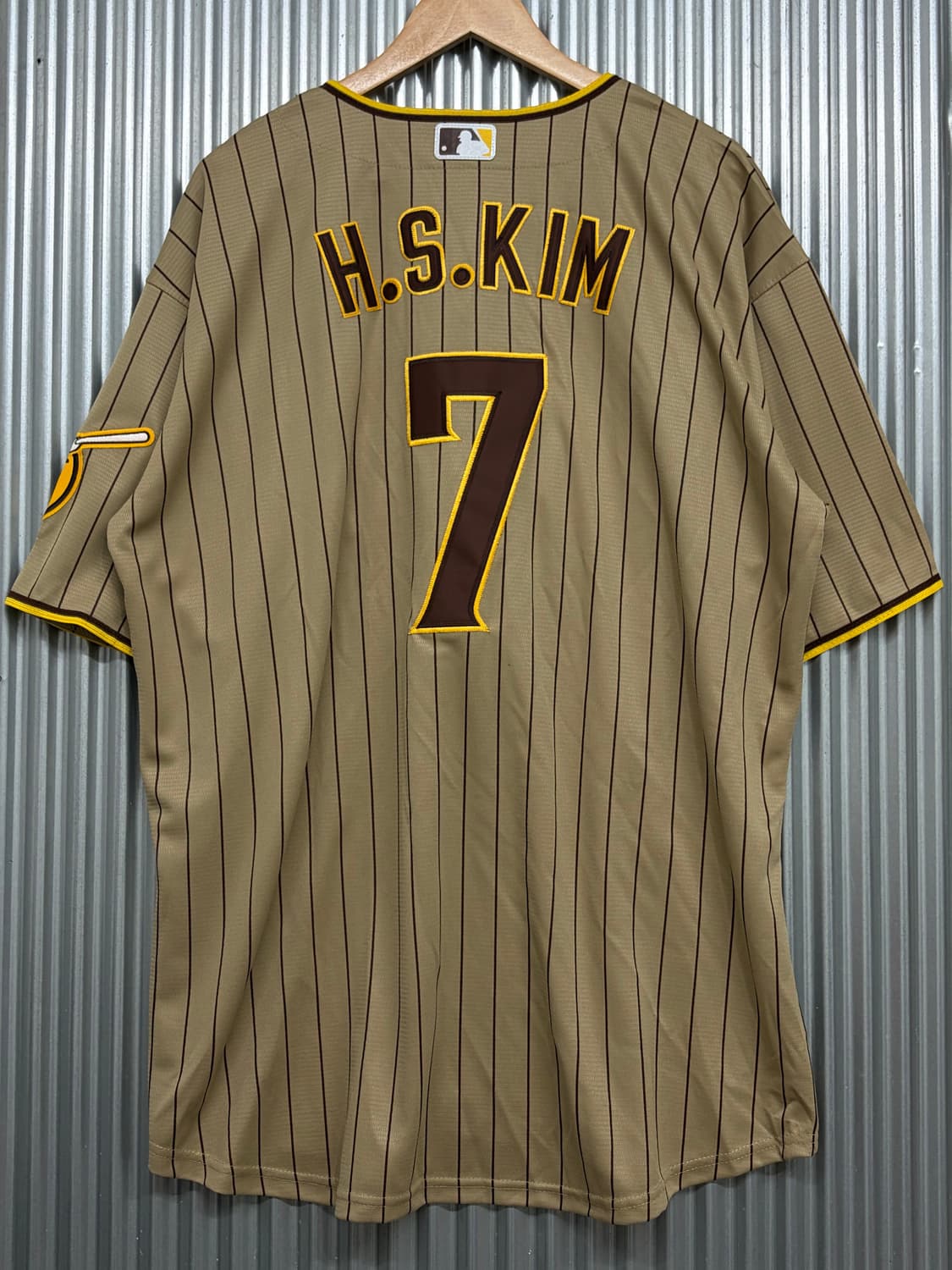 [M] 나이키 MLB 샌디에이고 파드리스 김하성 #7 공식 유니폼 9.5 상품이미지2