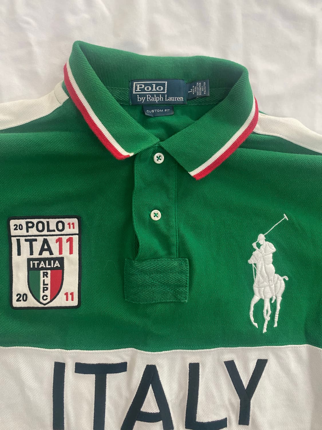 폴로 랄프로렌 빅포니 치프키프 이탈리아 카라티 L사이즈 상품이미지3