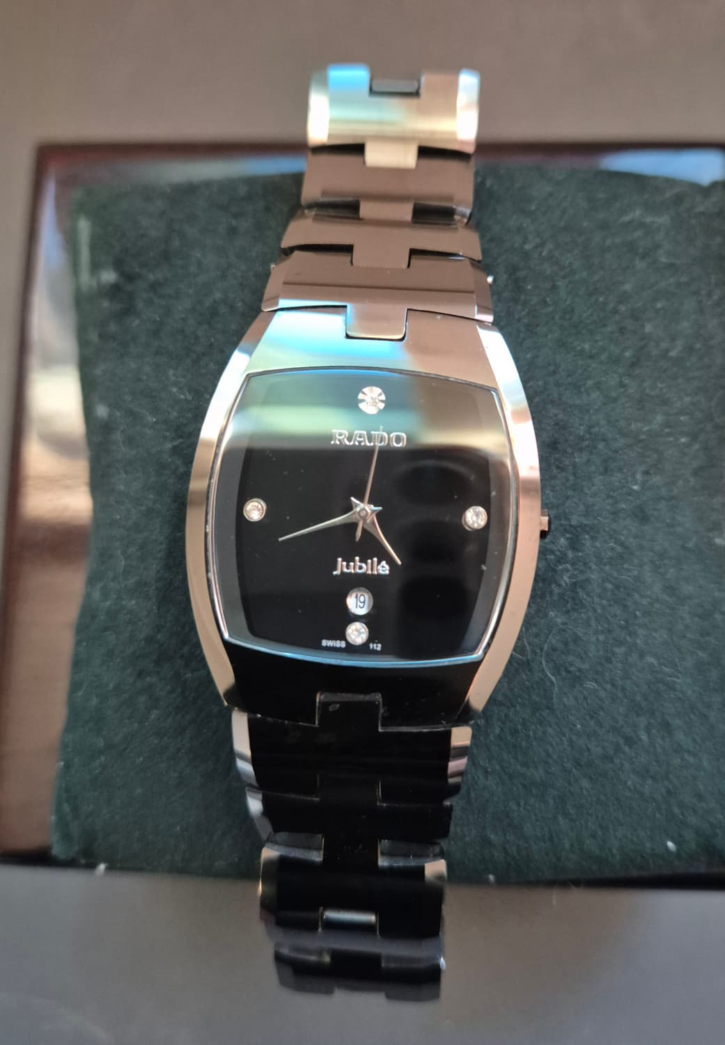 RADO Jubile 세라믹 블랙시계 (남녀공용) 상품이미지6