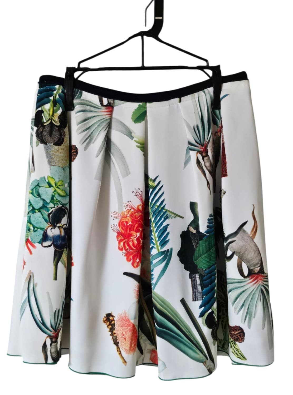 티렌 플라워 패턴 썸머 네오플랜 스커트 55 상품이미지3