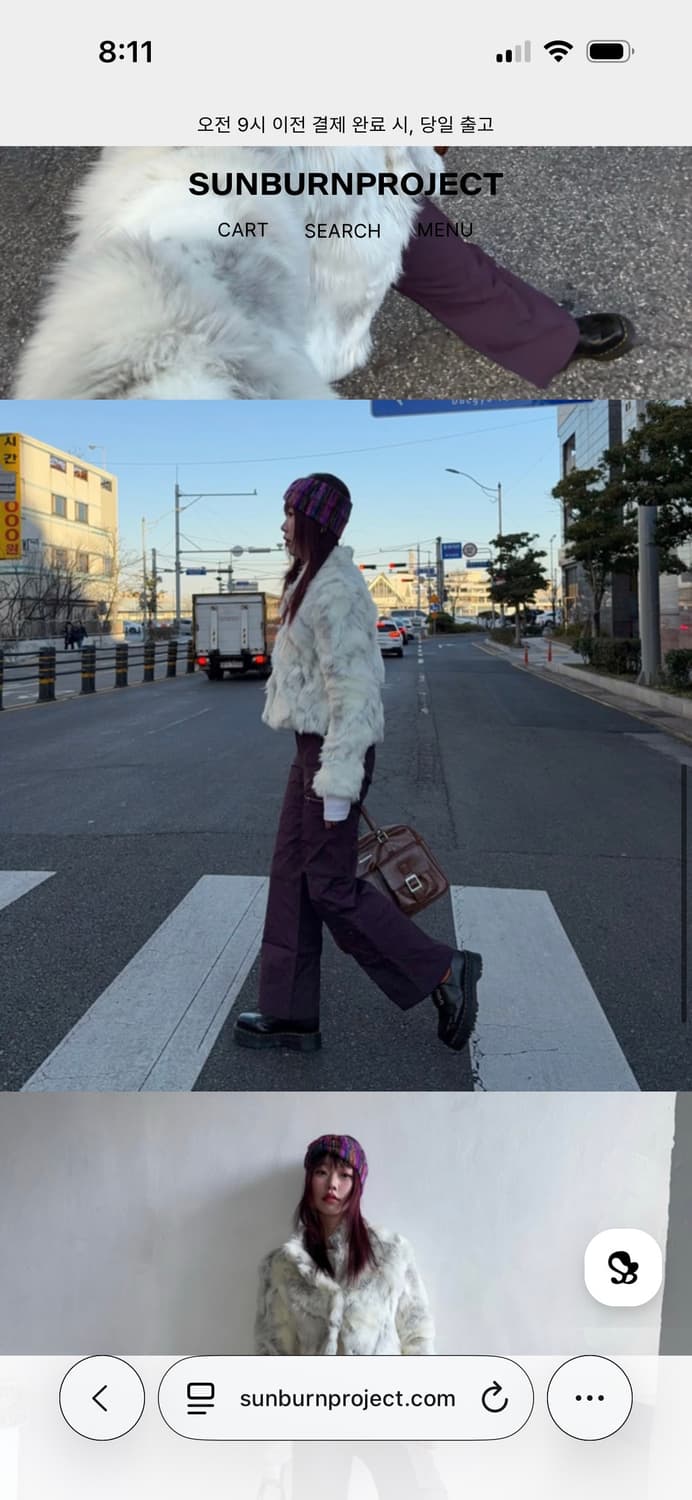 *새상품* 썬번프로젝트 카고팬츠 / 구매가 169,000 상품이미지5