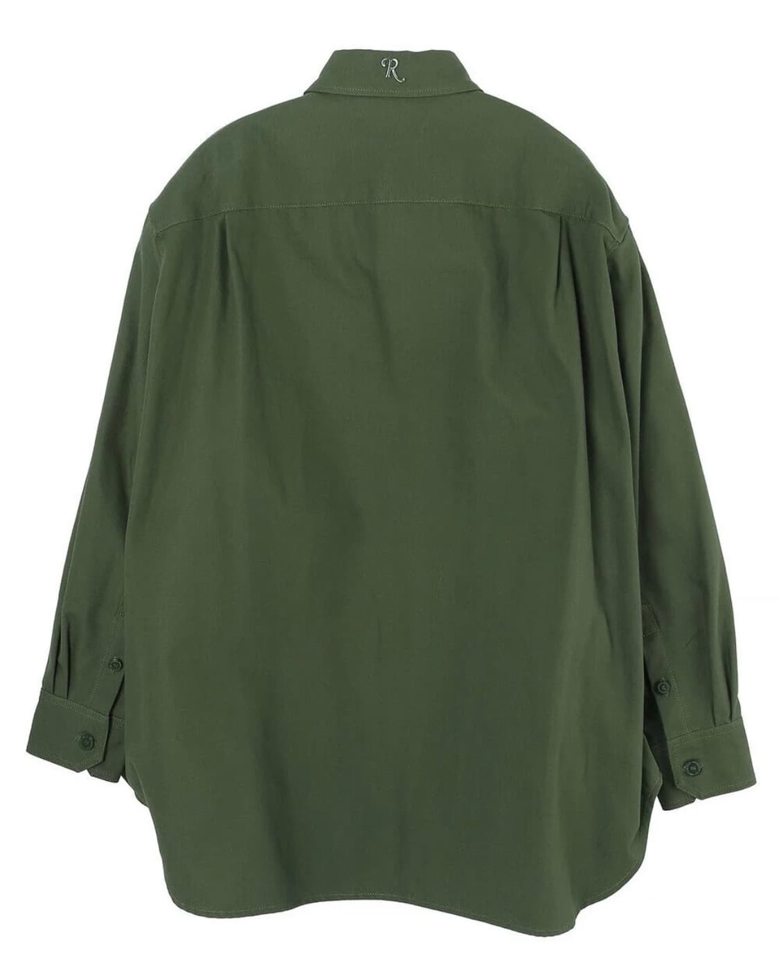 Raf simons oversized khaki denim shirts 상품이미지3