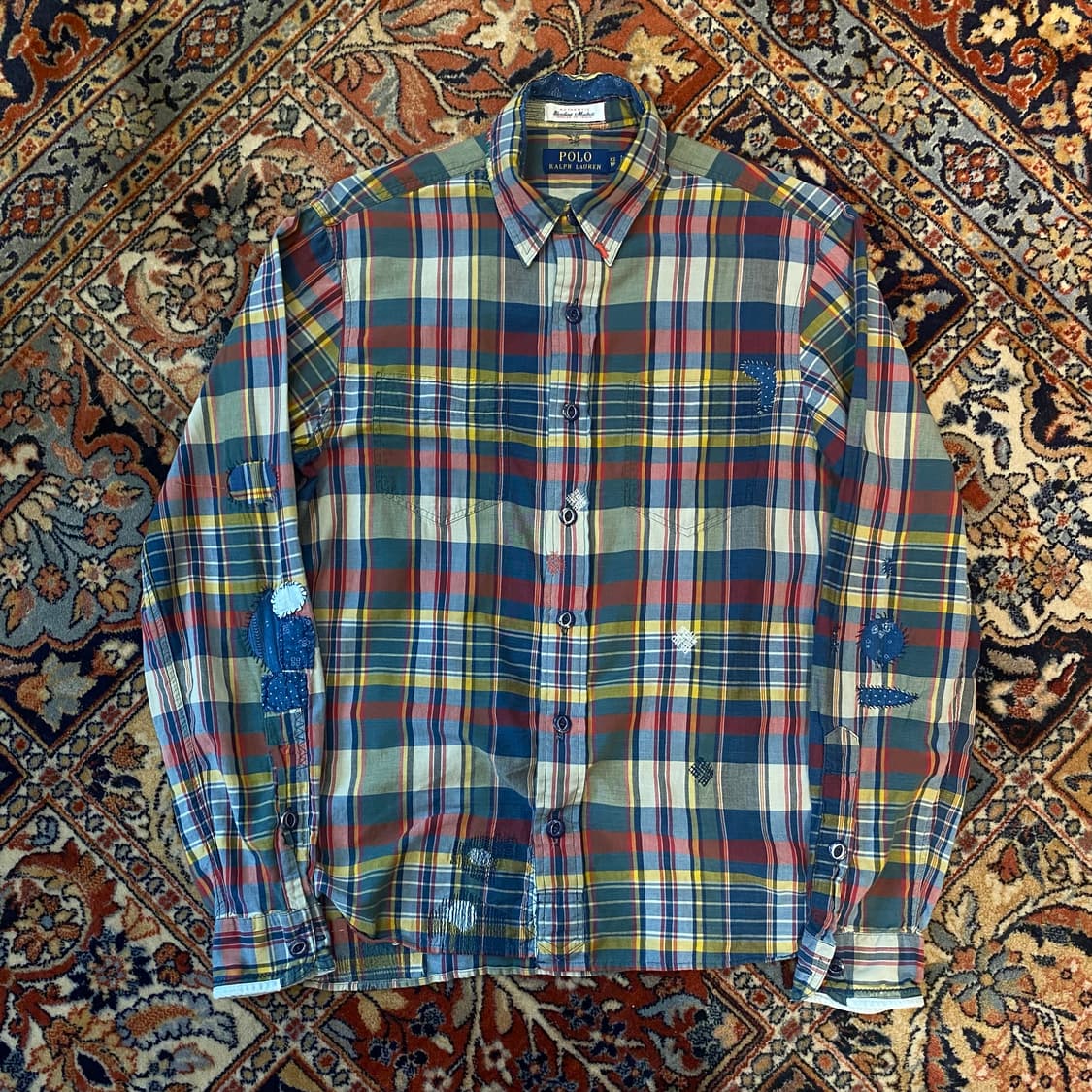 🌊polo bleeding madras check shirts(디테일) 상품이미지2