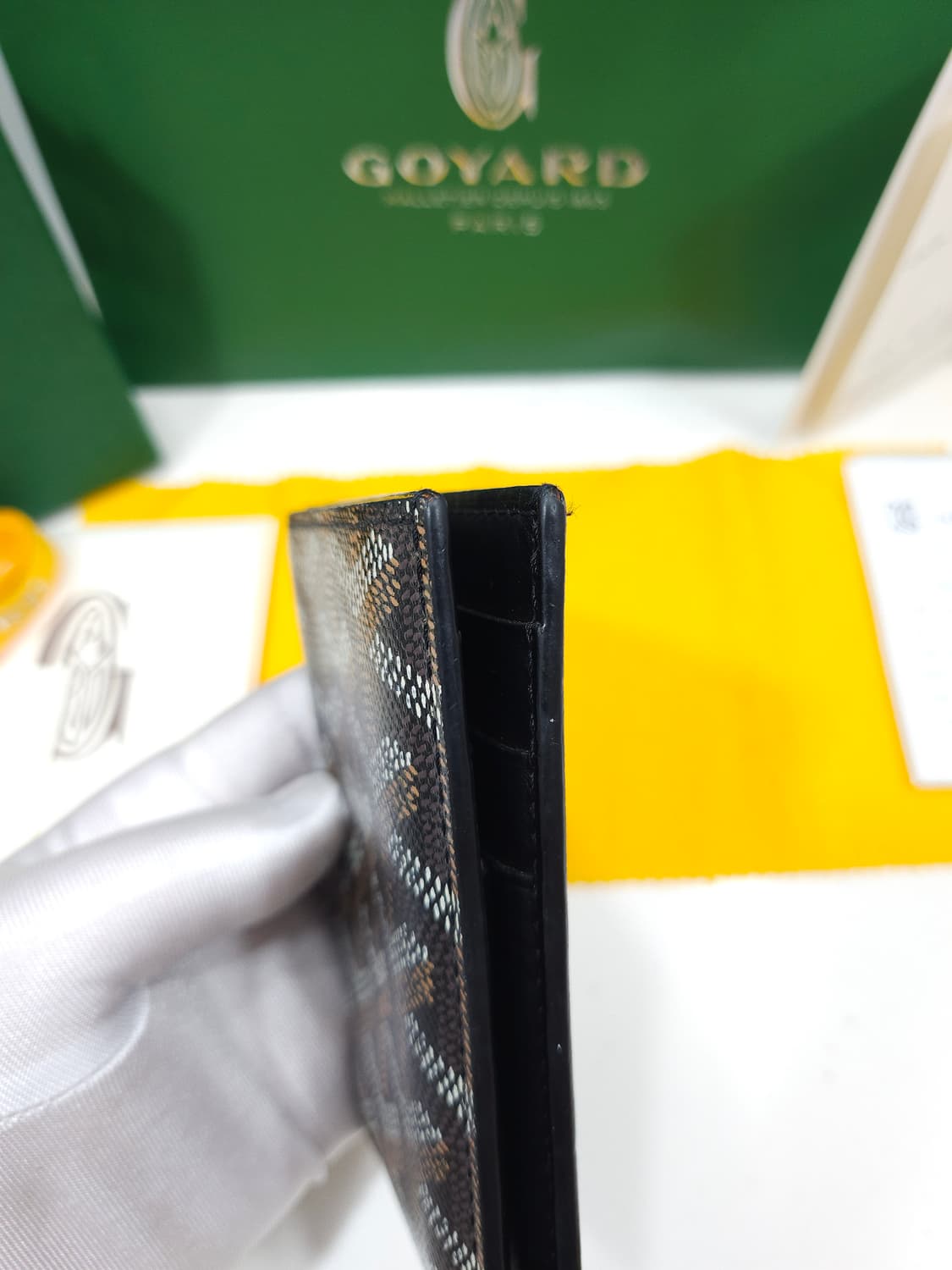 [정품] 고야드 생피에르 블랙 상품이미지6