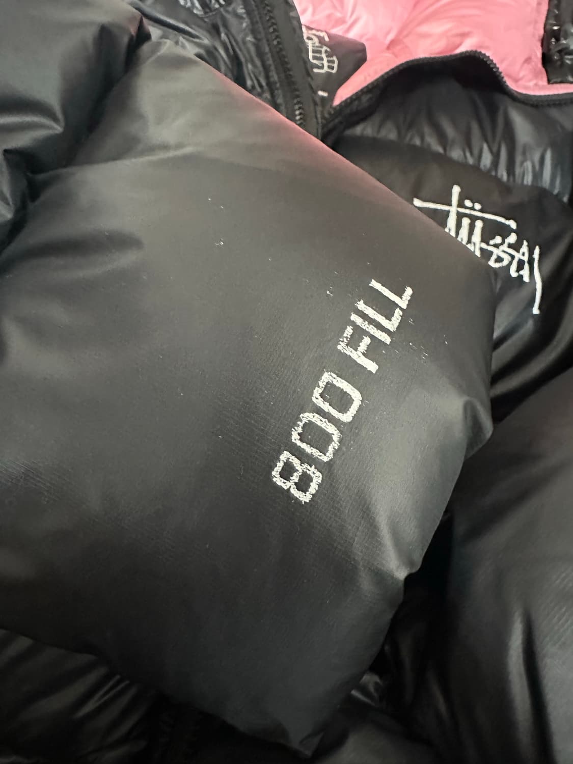 스투시 마이크로 립스탑 다운 패딩 상품이미지5