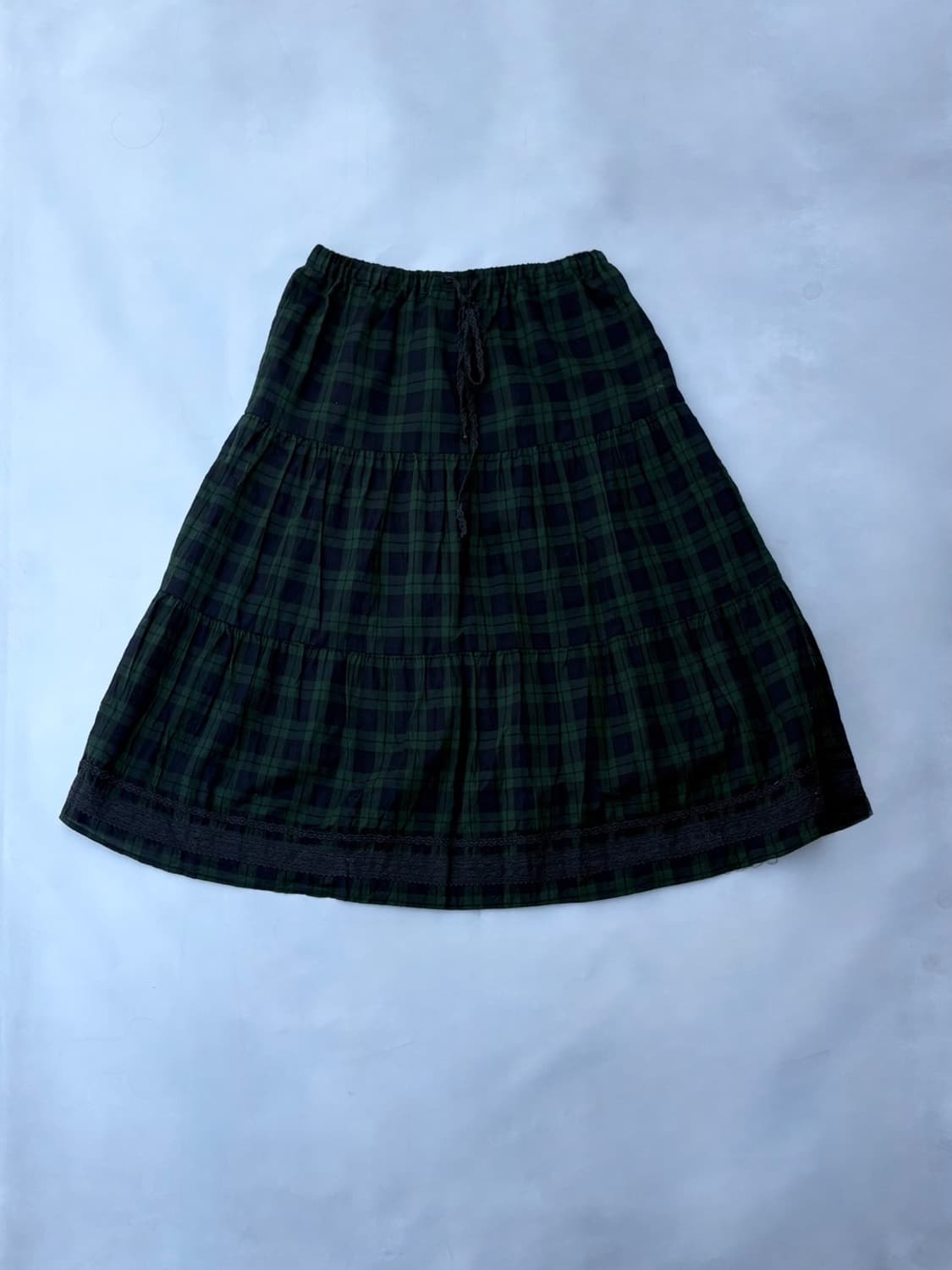 Check skirt 상품이미지3