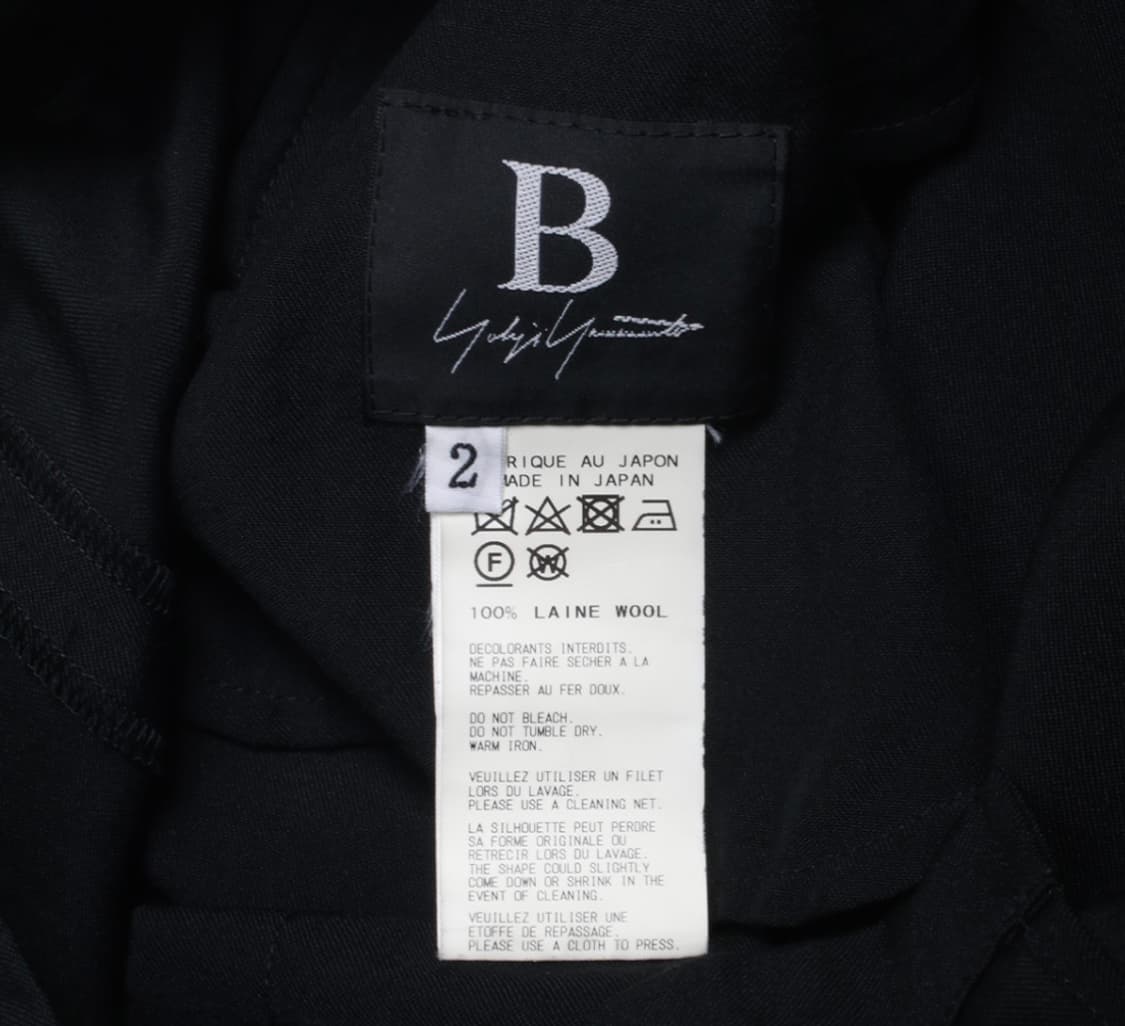 요지야마모토 와이드 팬츠 상품이미지6