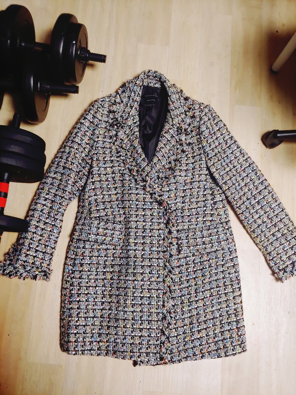 멀티컬러 트위드 재킷 77  상품이미지2
