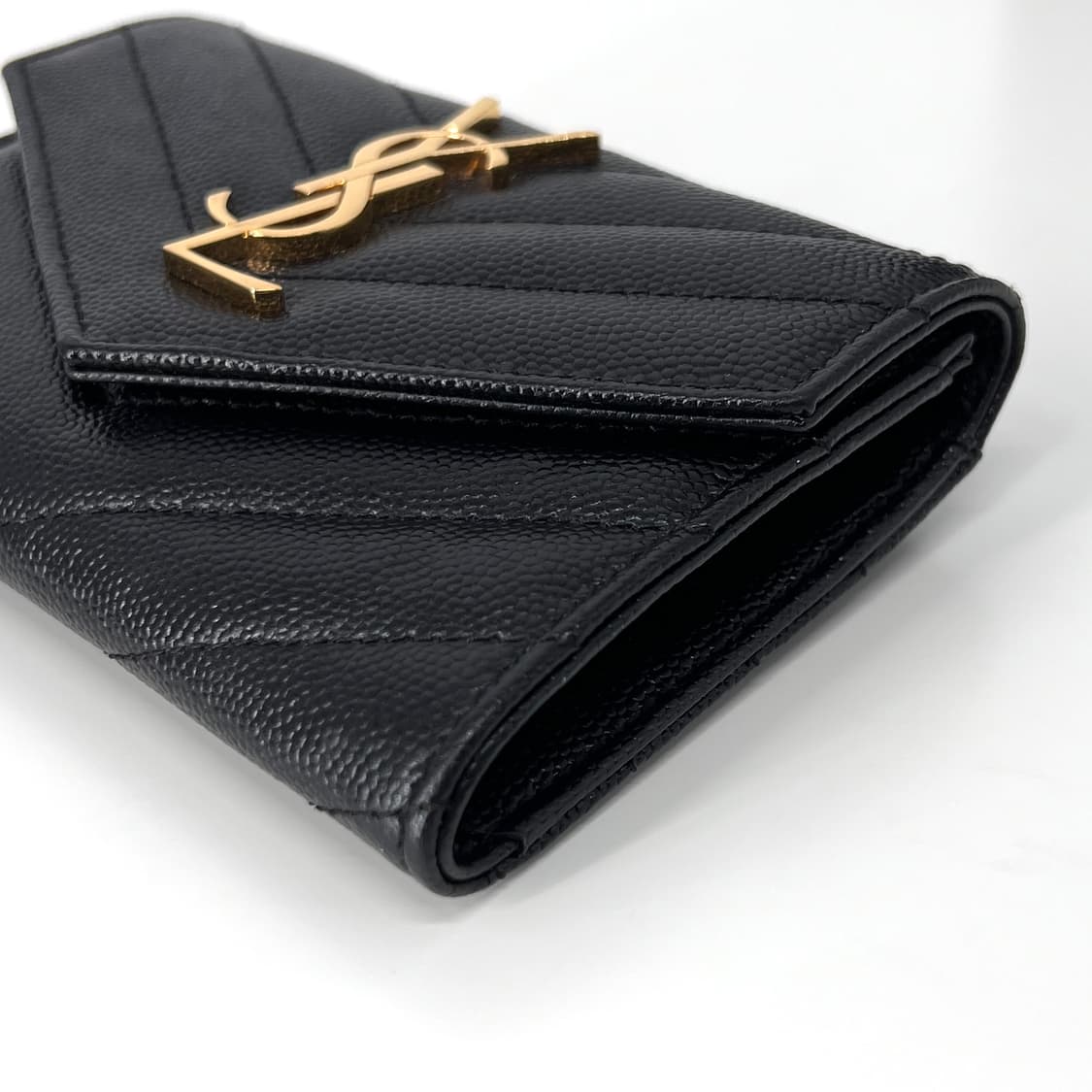 생로랑 엔벨로프 여성 카드지갑 블랙 (414404) 상품이미지6