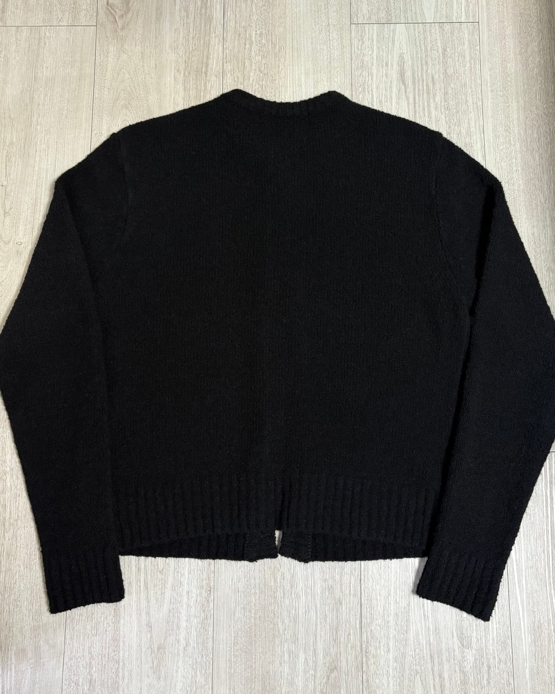 [M]토니웩 베이비 알파카 가디건 블랙 상품이미지5