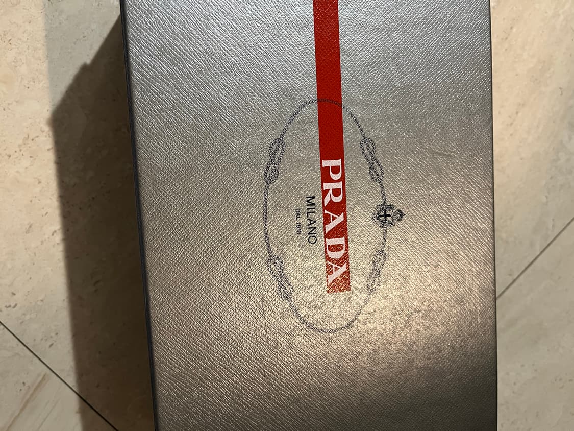 (UK6.5) 프라다 아메리카컵 블랙 상품이미지4