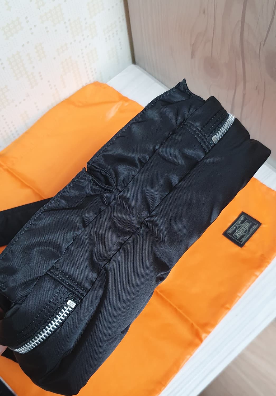 요시다 포터 탱커 숄더백 스몰 블랙 판매 상품이미지8