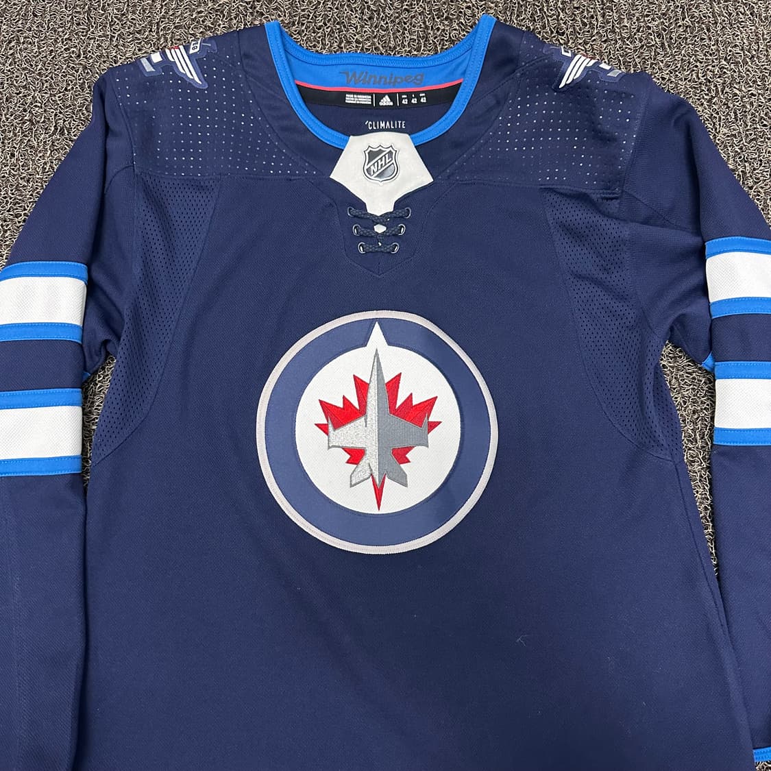 아디다스 NHL Winnipeg 하키 져지 S-M 상품이미지2
