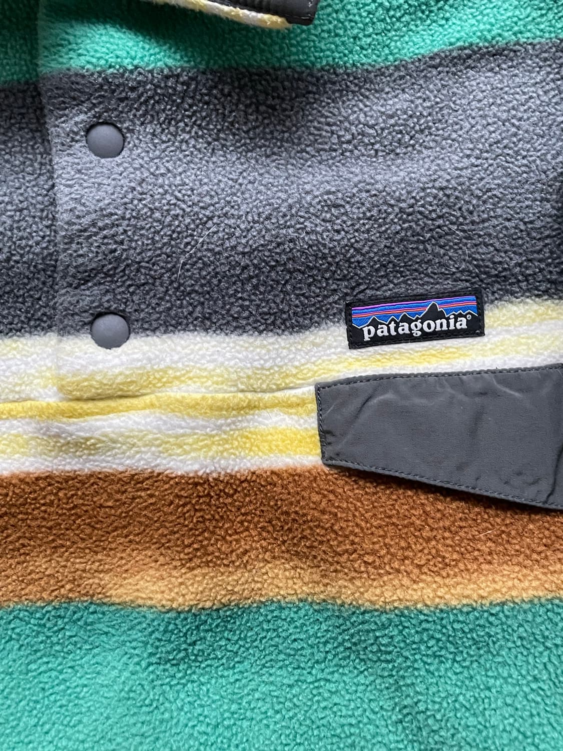 파타고니아 신칠라 스트라이프 패턴 플리스 patagonia 상품이미지4
