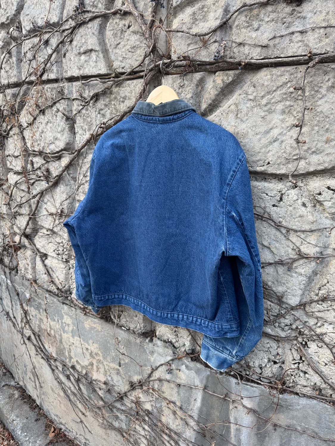 70s 빅벤 빈티지 랭글러 블루벨 디트로이트 데님 워크 자켓 상품이미지4