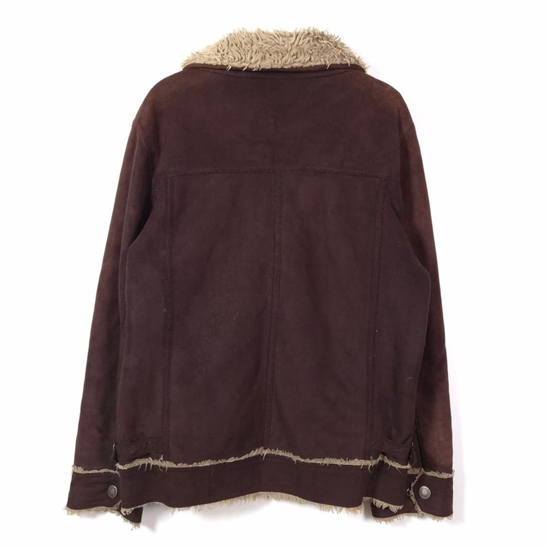 클라이드 빈티지 페이크 스웨이드 양털 무스탕 자켓 XL 상품이미지4