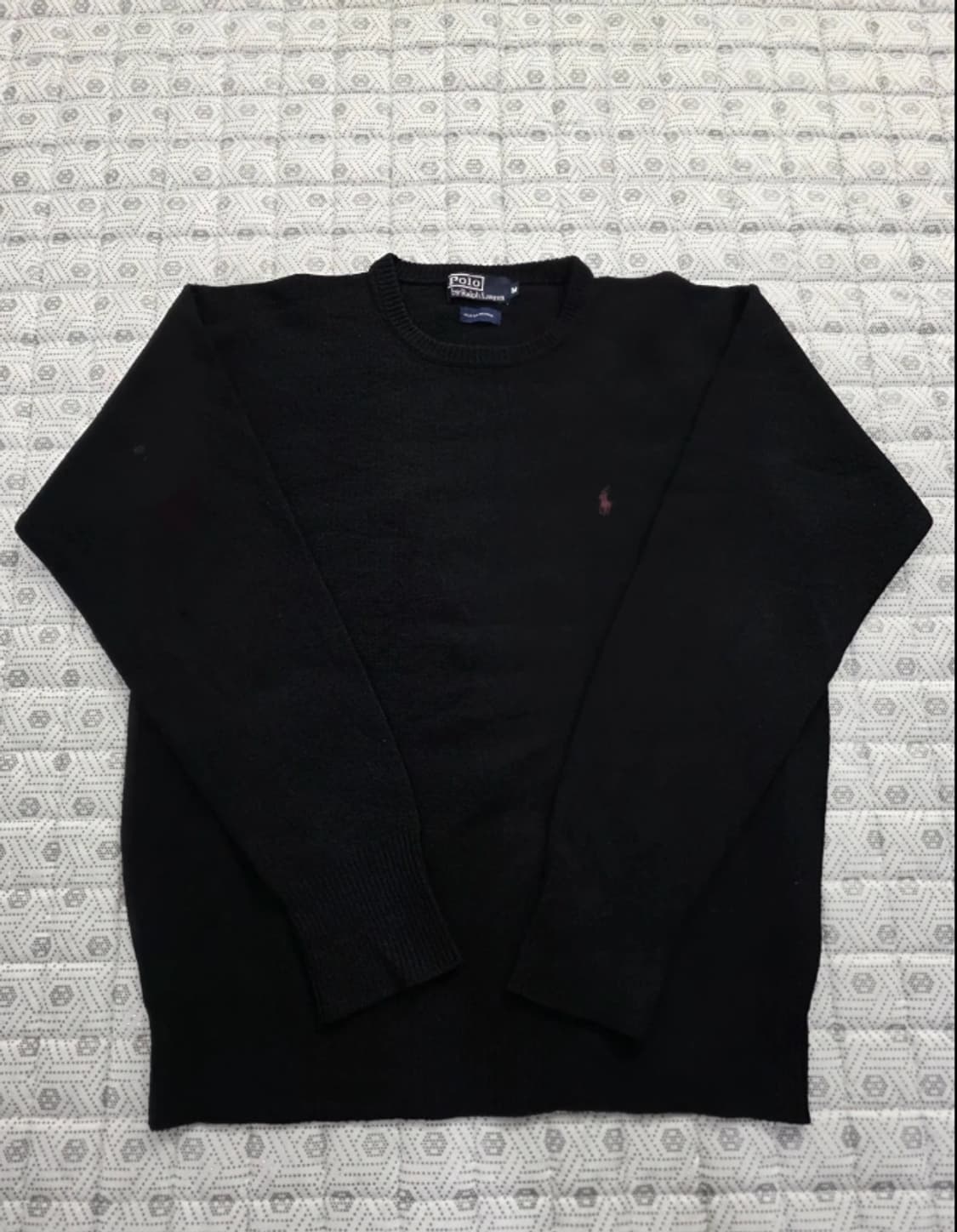 폴로 랄프로렌 램스울 니트 블랙 95 상품이미지1