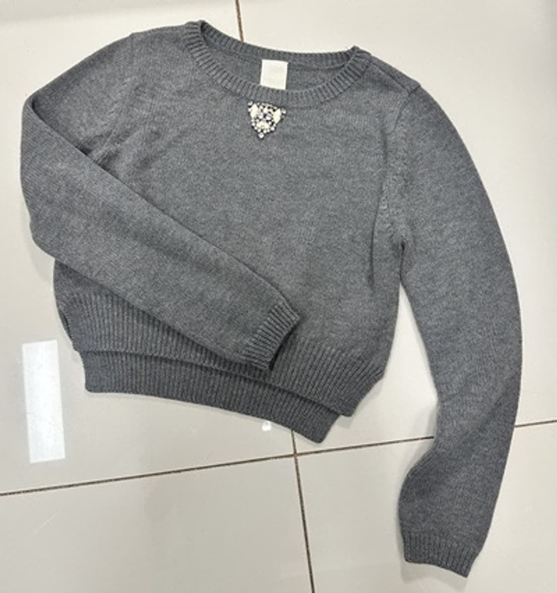 새) 오즈세컨 브로치 니트  상품이미지1