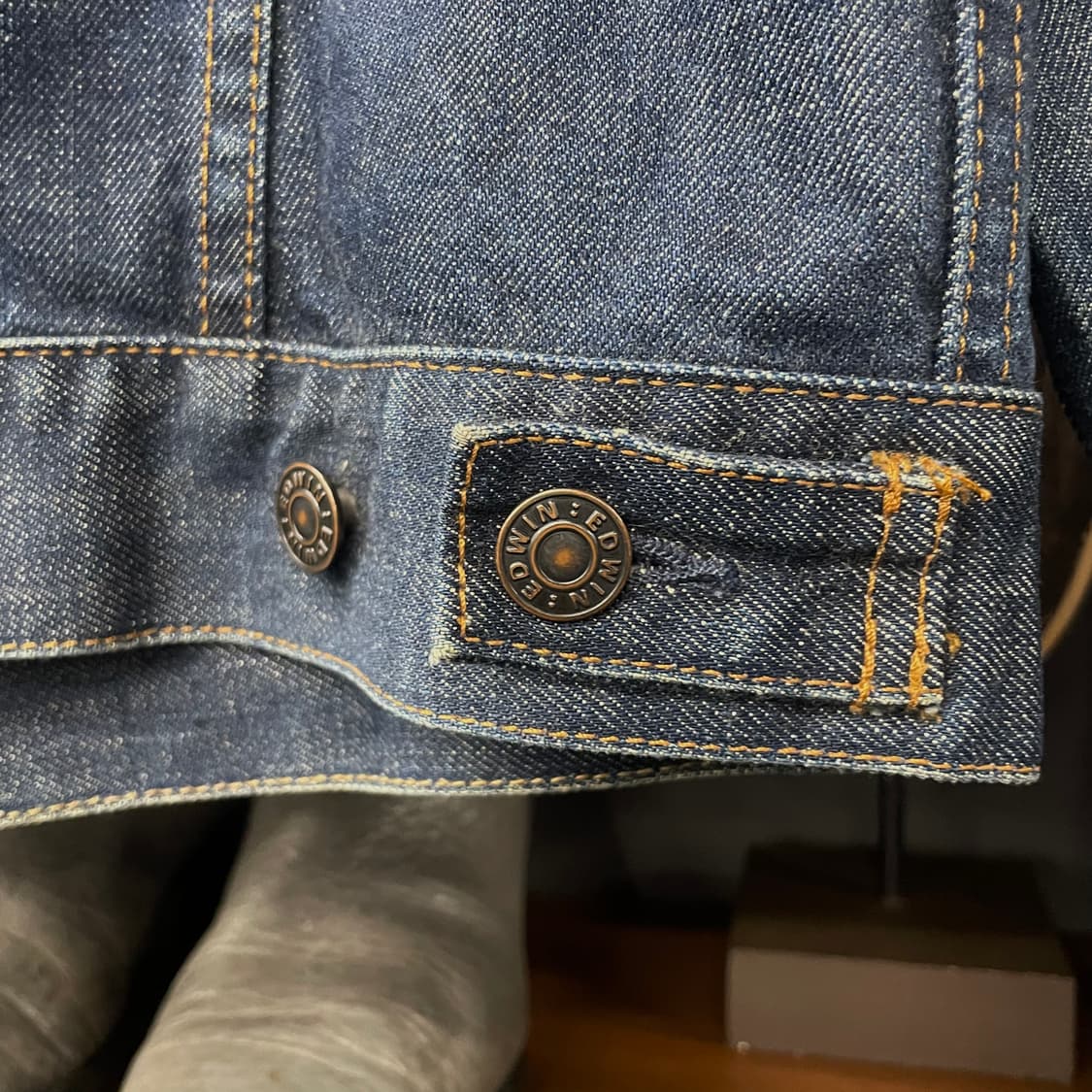 에드윈 503 JK 클래식 데님 트러커 자켓 N405 상품이미지6