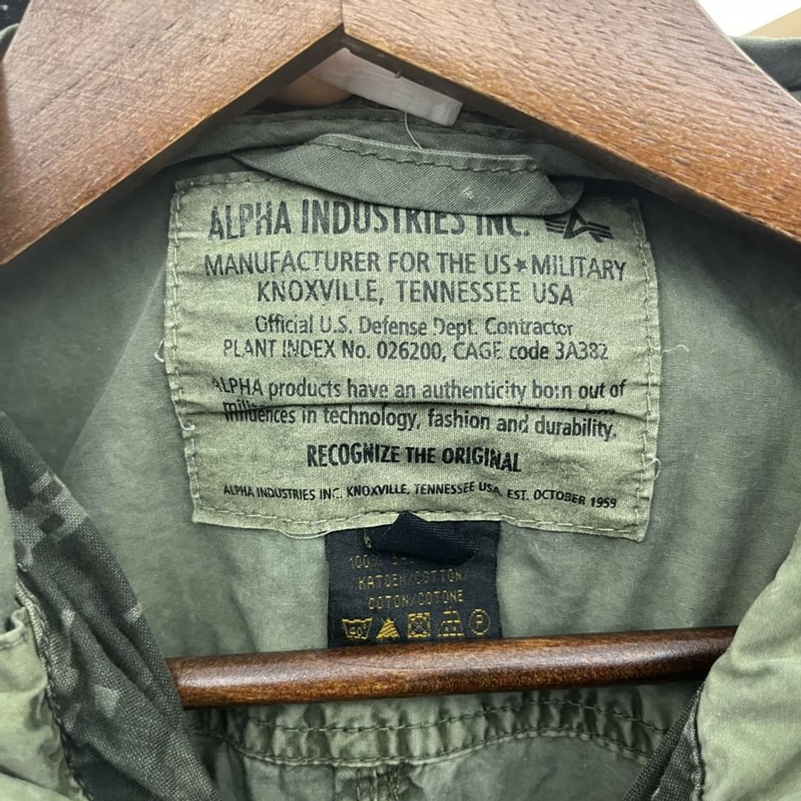 알파인더스트리 희귀 밀리터리 크롭 항공점퍼 자켓 XS C10838 상품이미지5