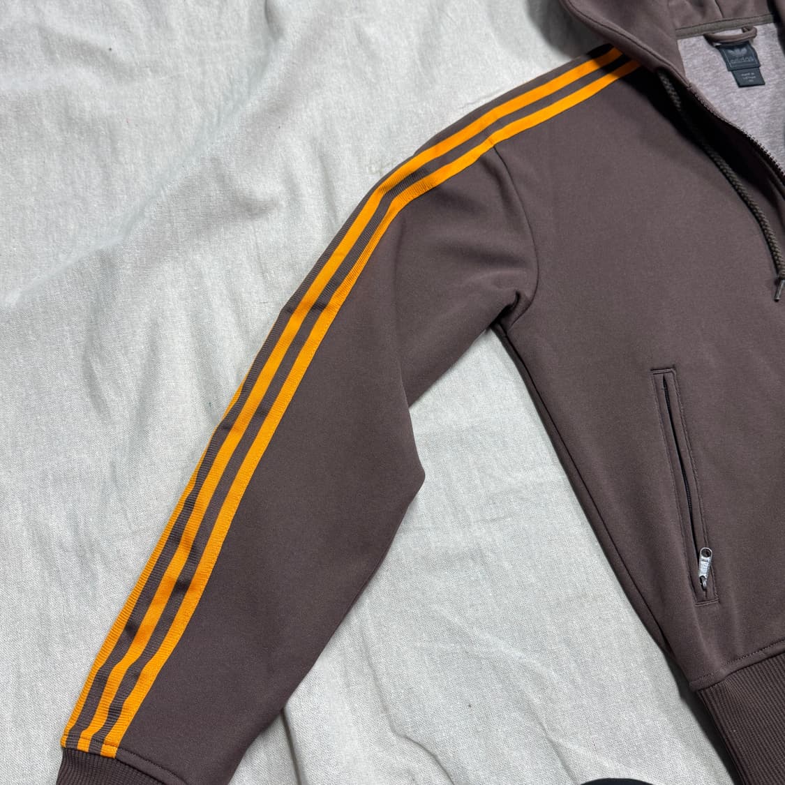 아디다스 00s 대장급 브라운 후드집업 트랙 져지 95 상품이미지4