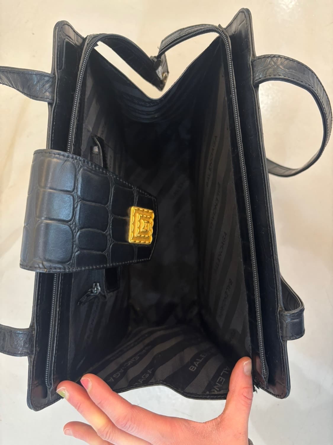 90s Balenciaga Leather Bag 상품이미지8