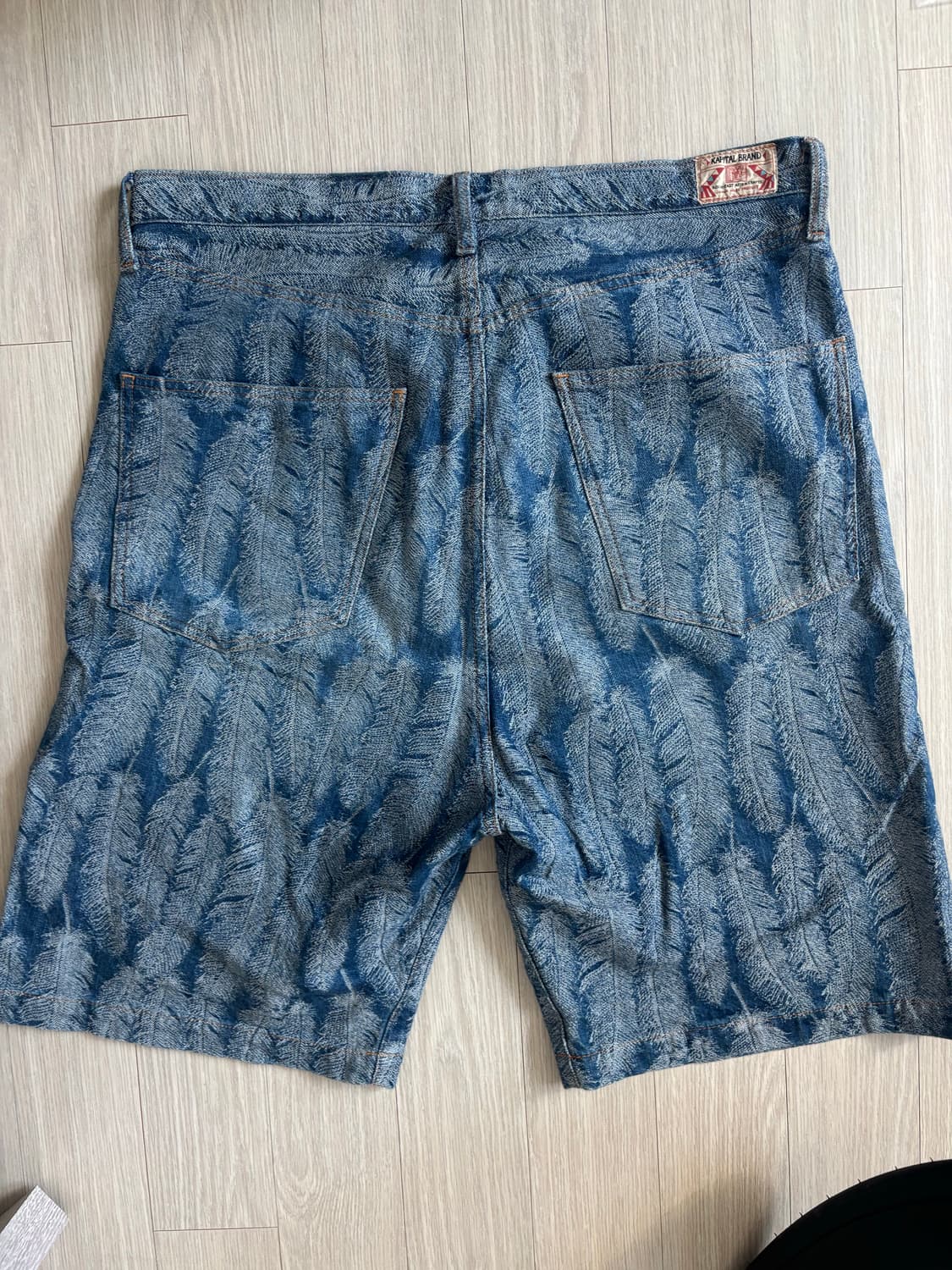 캐피탈 12온즈 맥파이 데님 반바지 상품이미지1