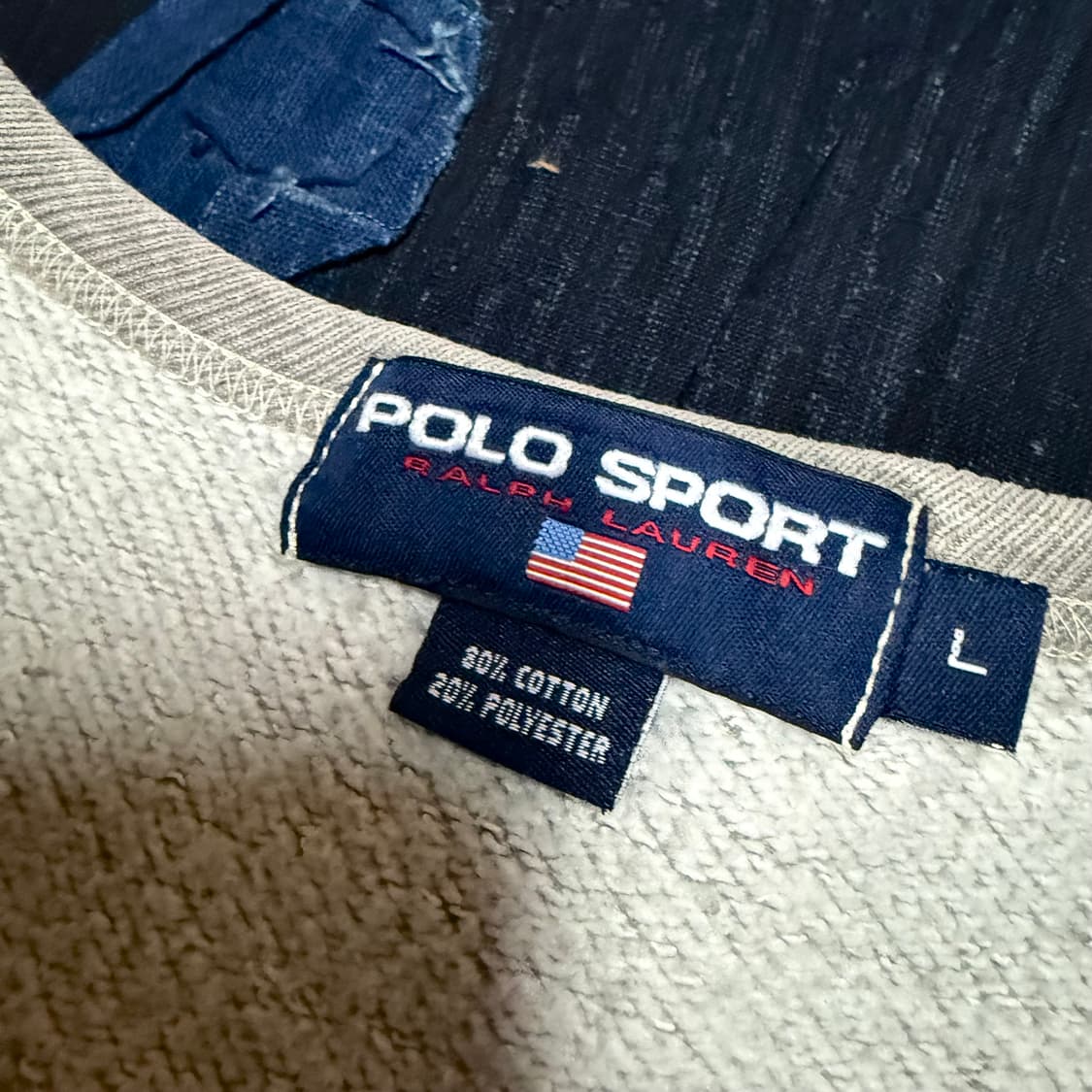 90‘s 폴로 스포츠 스텐실 그래픽 스웻셔츠 L 상품이미지5