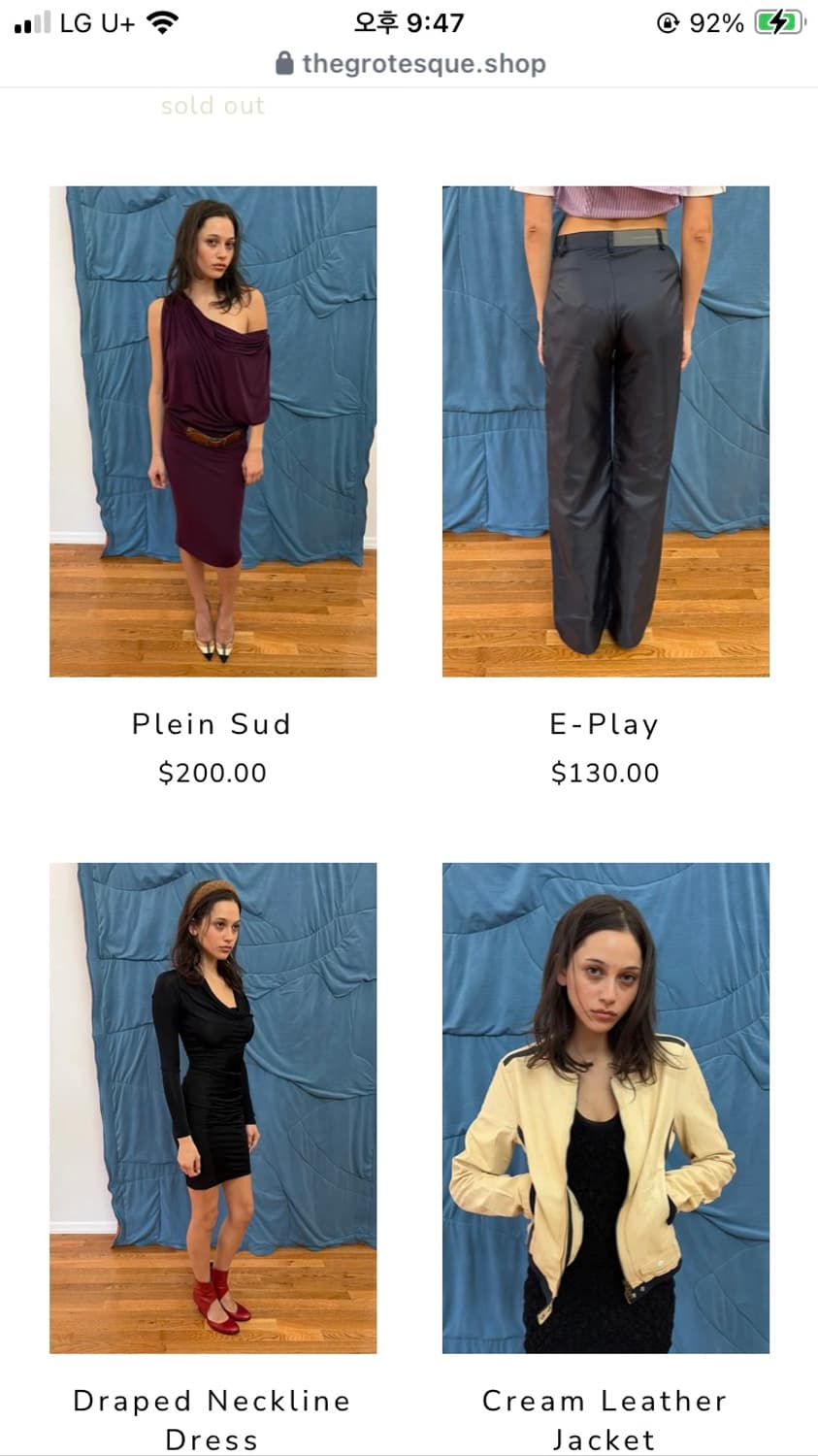 그로테스크아카이브 원피스 상품이미지2