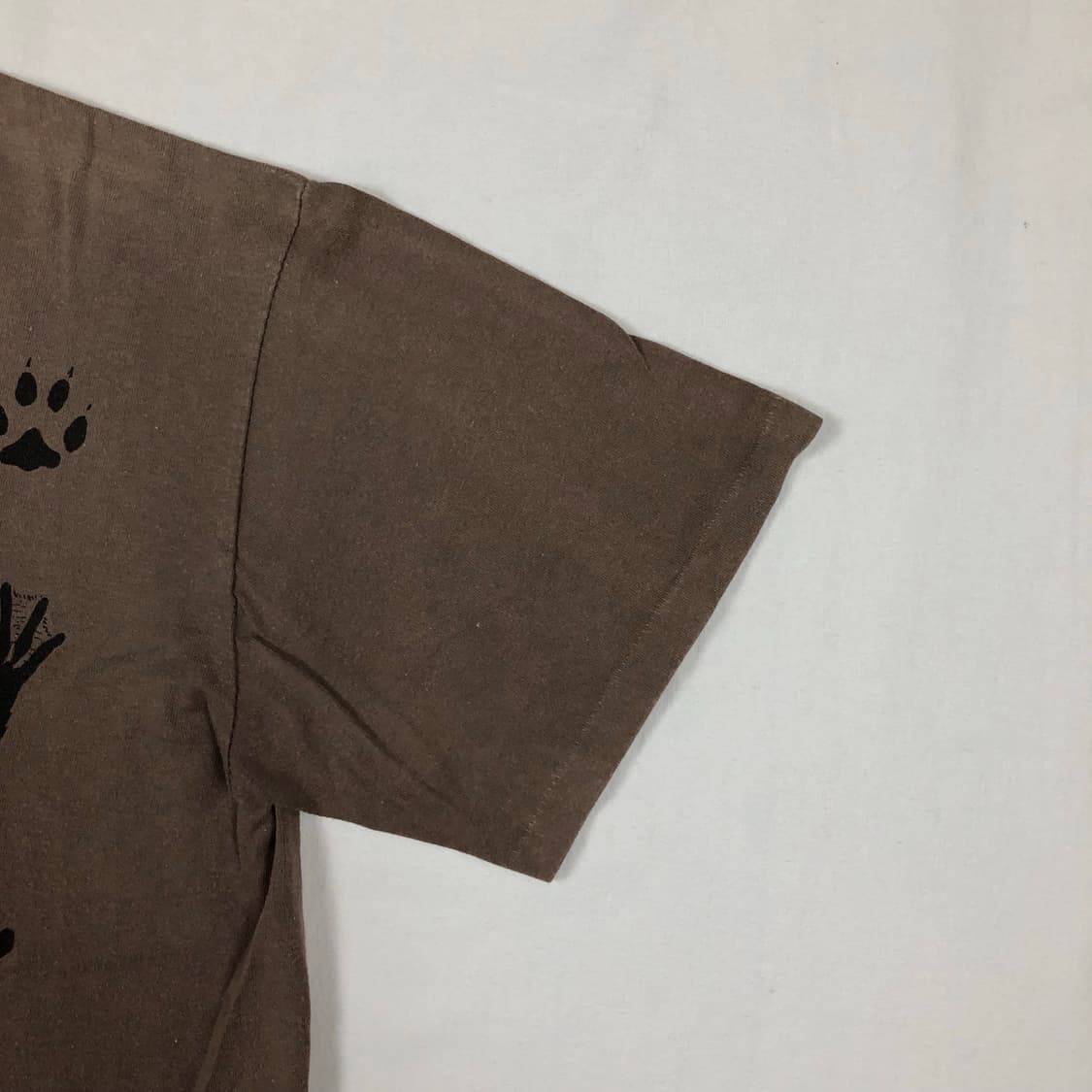 90s 풋 foot 프린트 반팔티셔츠 상품이미지4