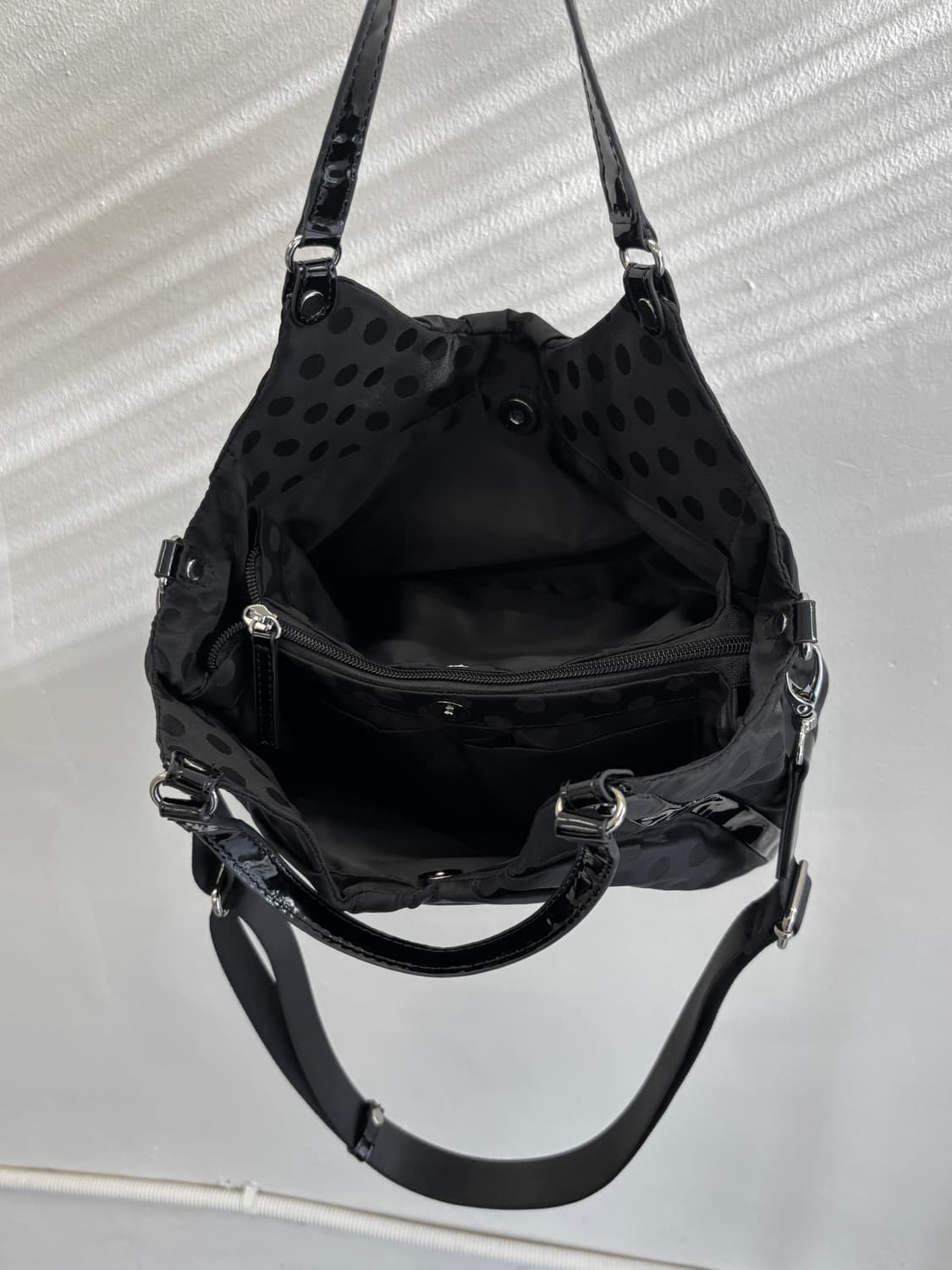 Y’SACCS 요지야마모토 도트 토트밷 상품이미지5