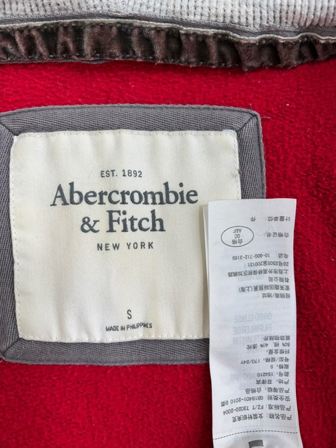 아베크롬비 후드 집업/#2918 상품이미지5